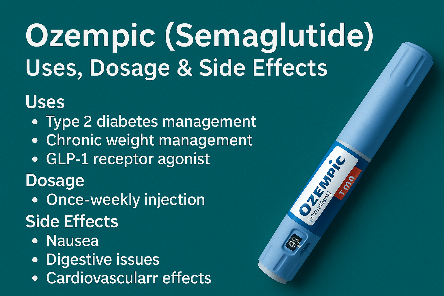 Ozempic (Semaglutide) medication guide