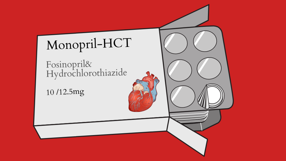  Fosinopril Hydrochlorothiazide